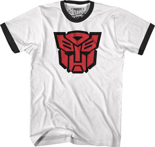 Autobots Classic Logo Transformers Ringer Shirt