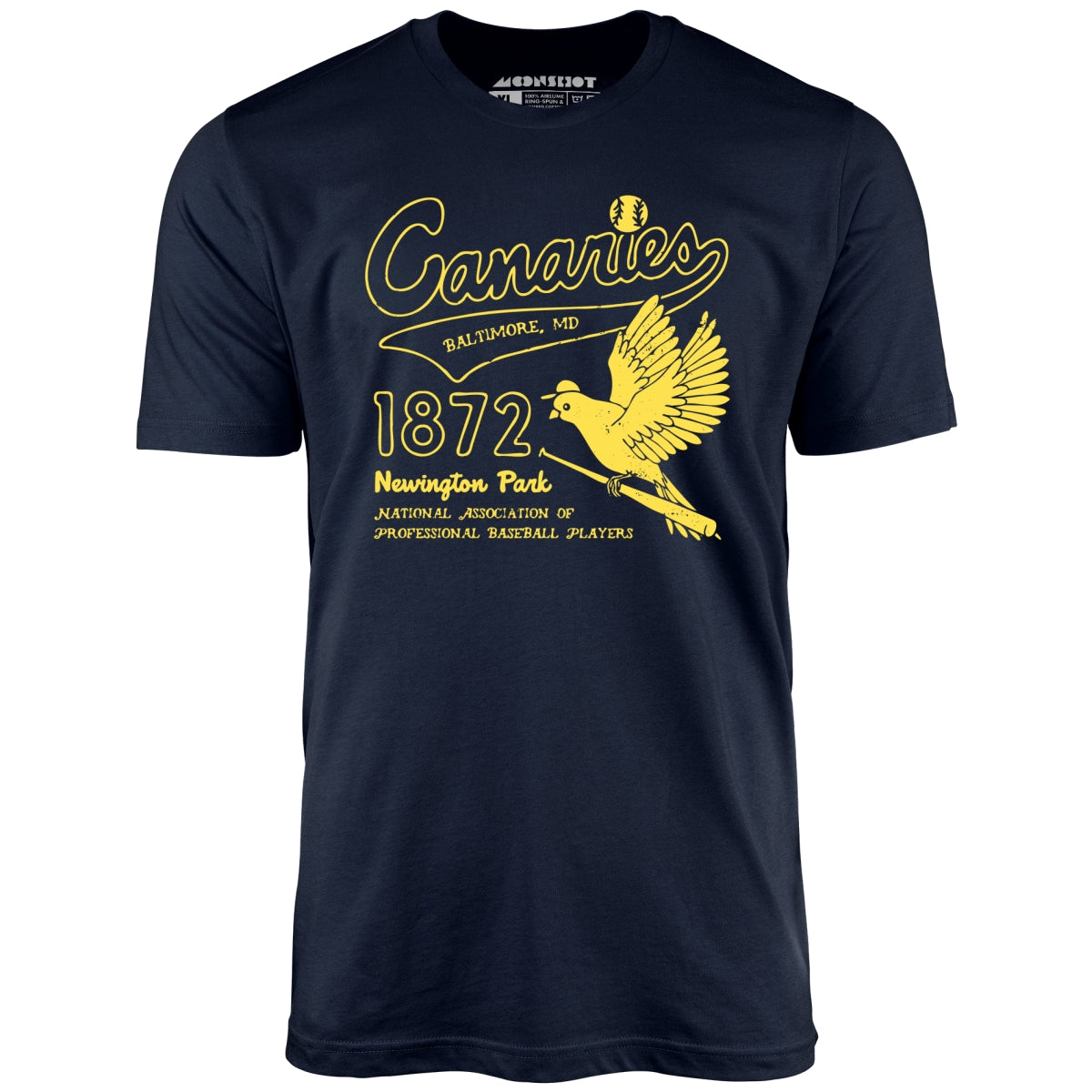 Baltimore Canaries - Maryland - Vintage Defunct Baseball Teams - Unisex T-Shirt