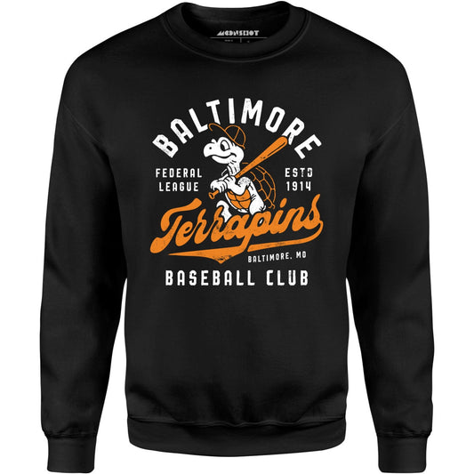 Baltimore Terrapins - Maryland - Vintage Defunct Baseball Teams - Unisex Sweatshirt