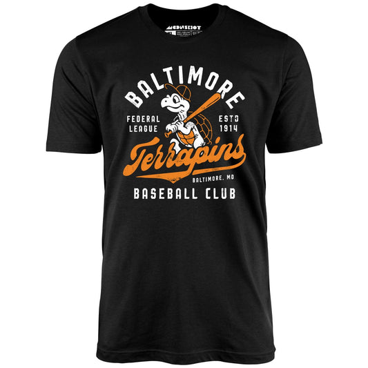 Baltimore Terrapins - Maryland - Vintage Defunct Baseball Teams - Unisex T-Shirt