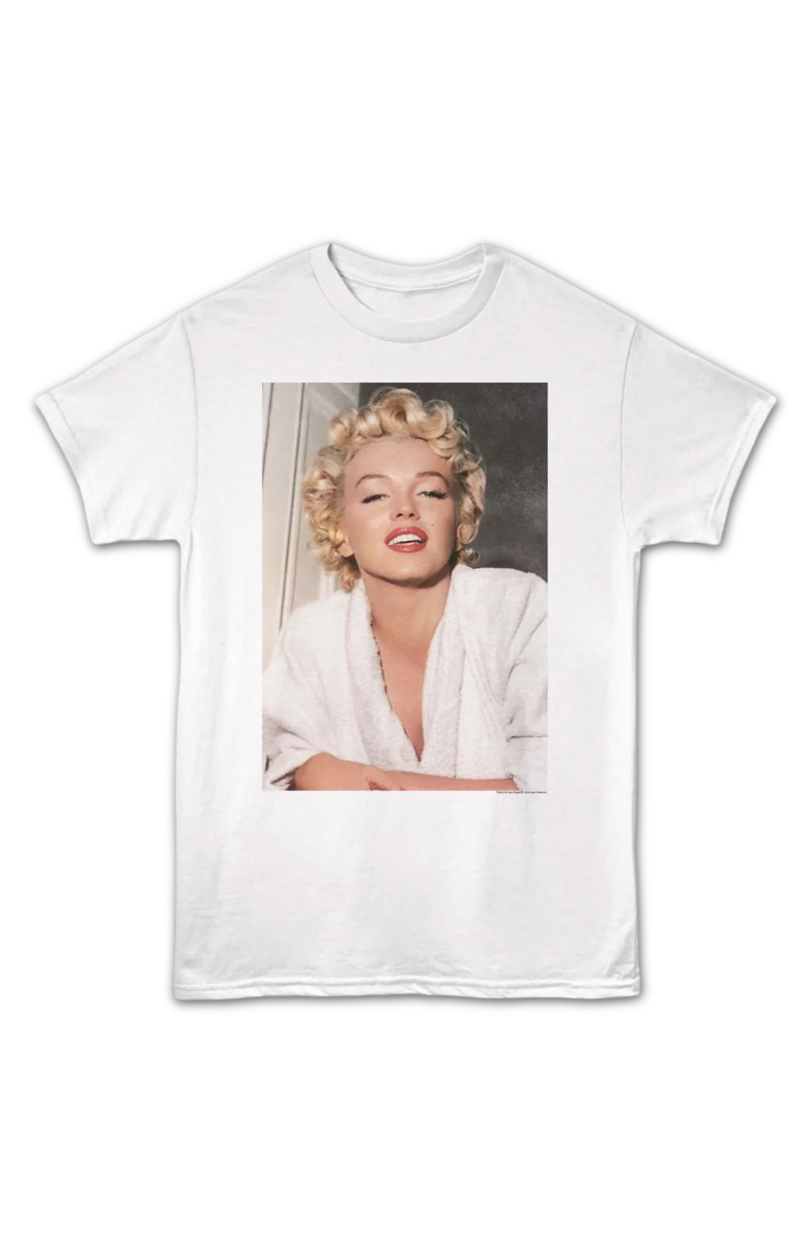 Bathrobe Photo Marilyn Monroe T-Shirt