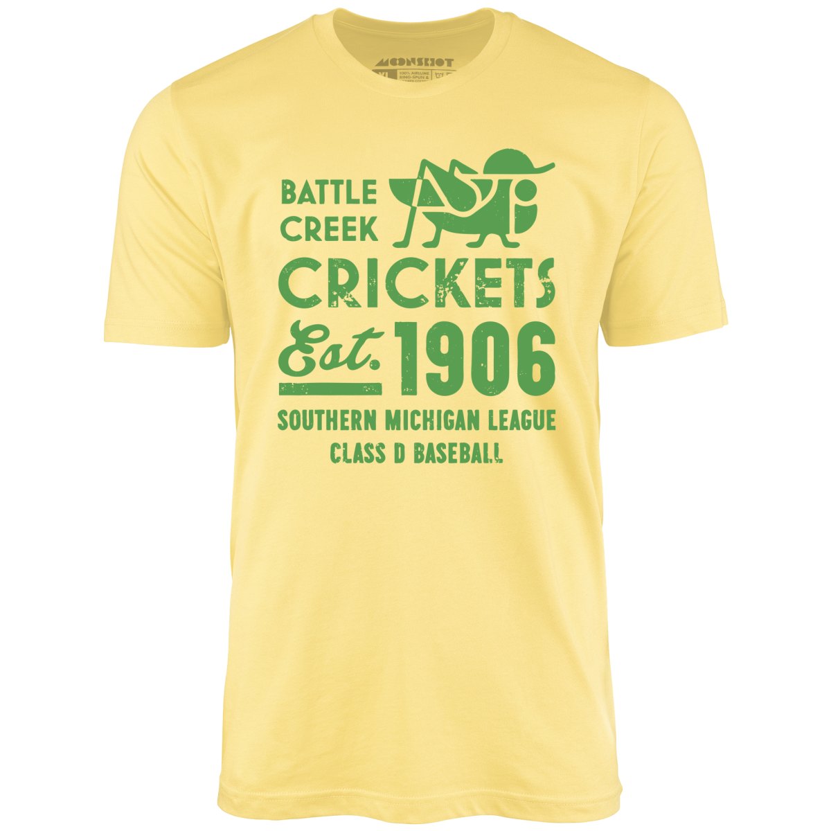 Battle Creek Crickets - Michigan - Vintage Defunct Baseball Teams - Unisex T-Shirt