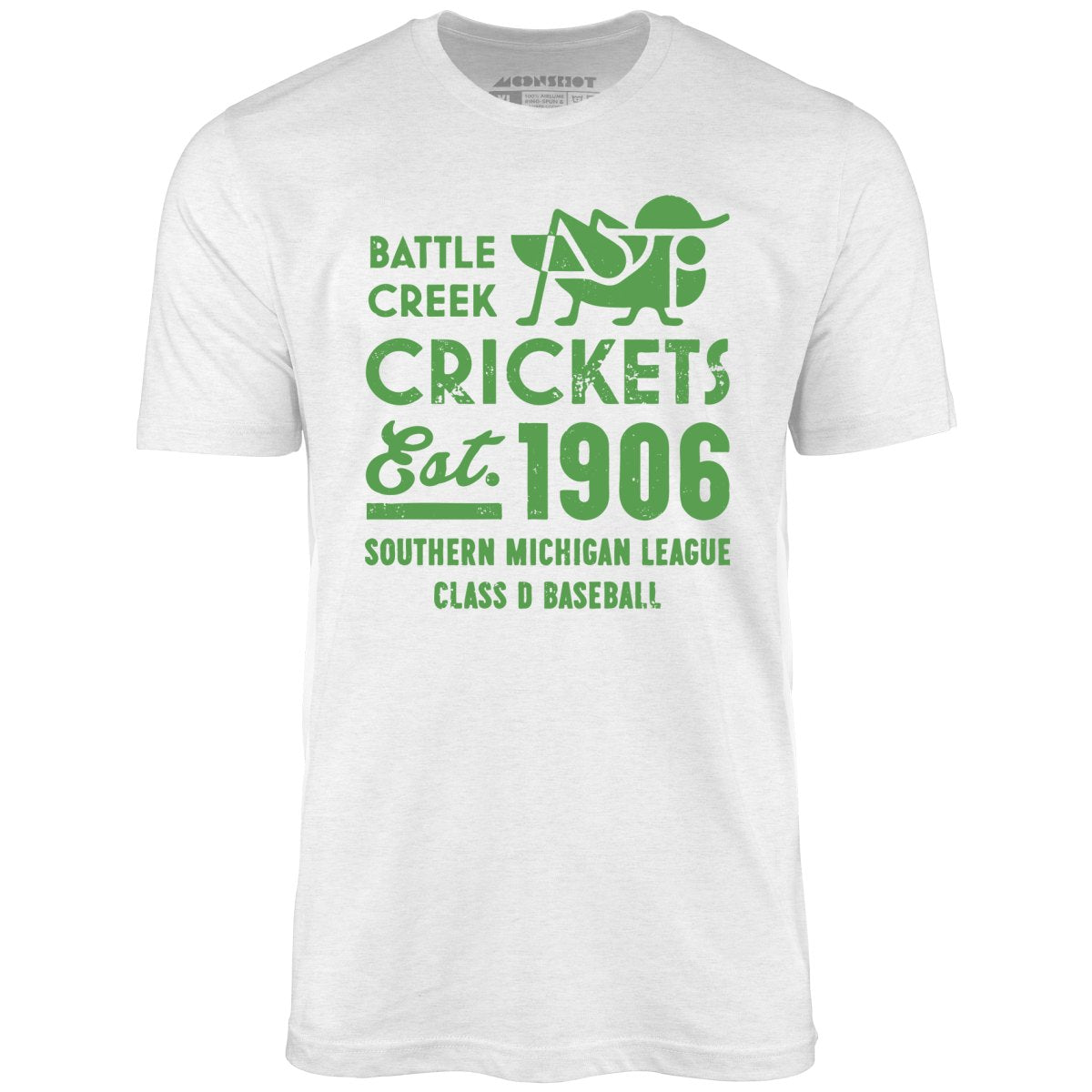 Battle Creek Crickets - Michigan - Vintage Defunct Baseball Teams - Unisex T-Shirt