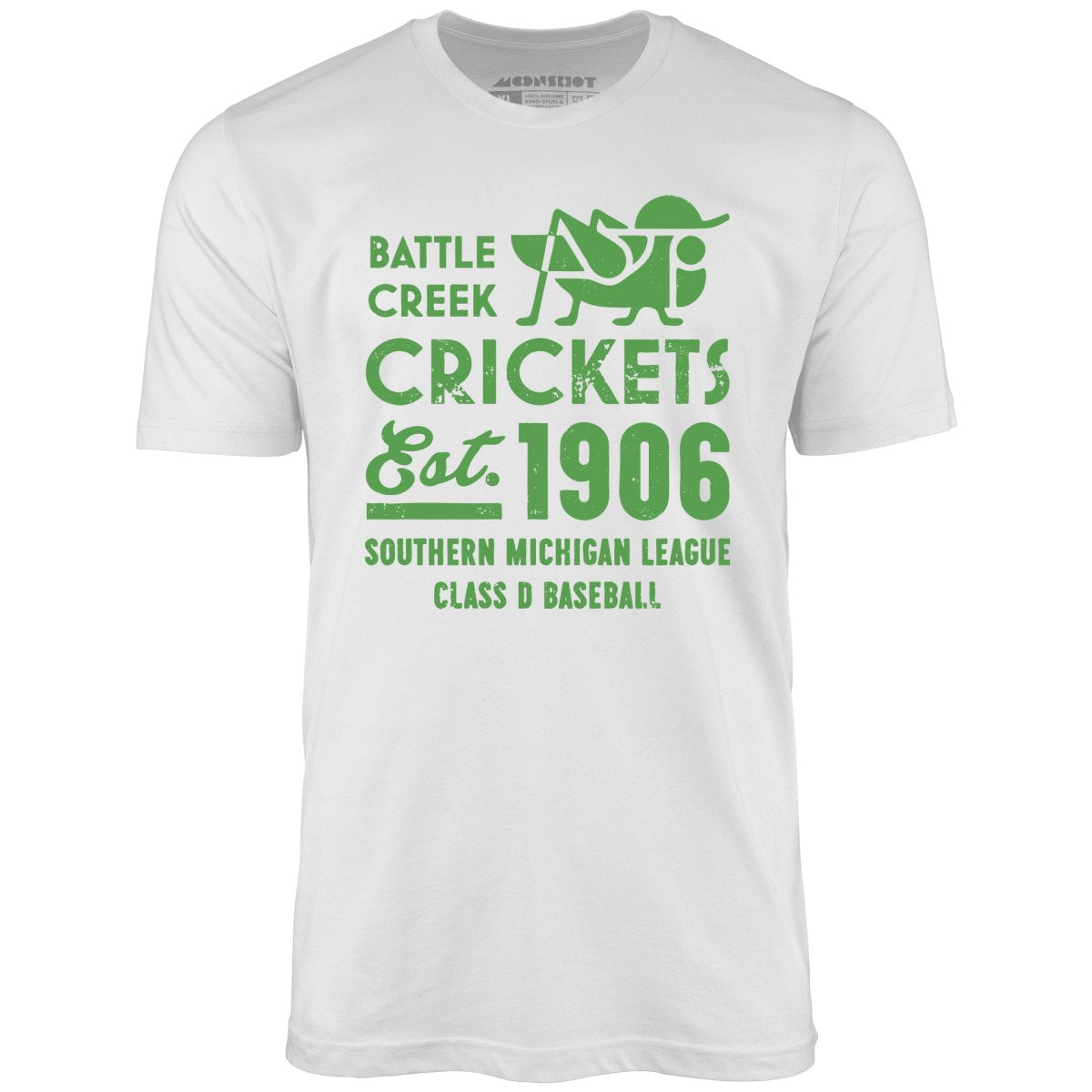 Battle Creek Crickets - Michigan - Vintage Defunct Baseball Teams - Unisex T-Shirt