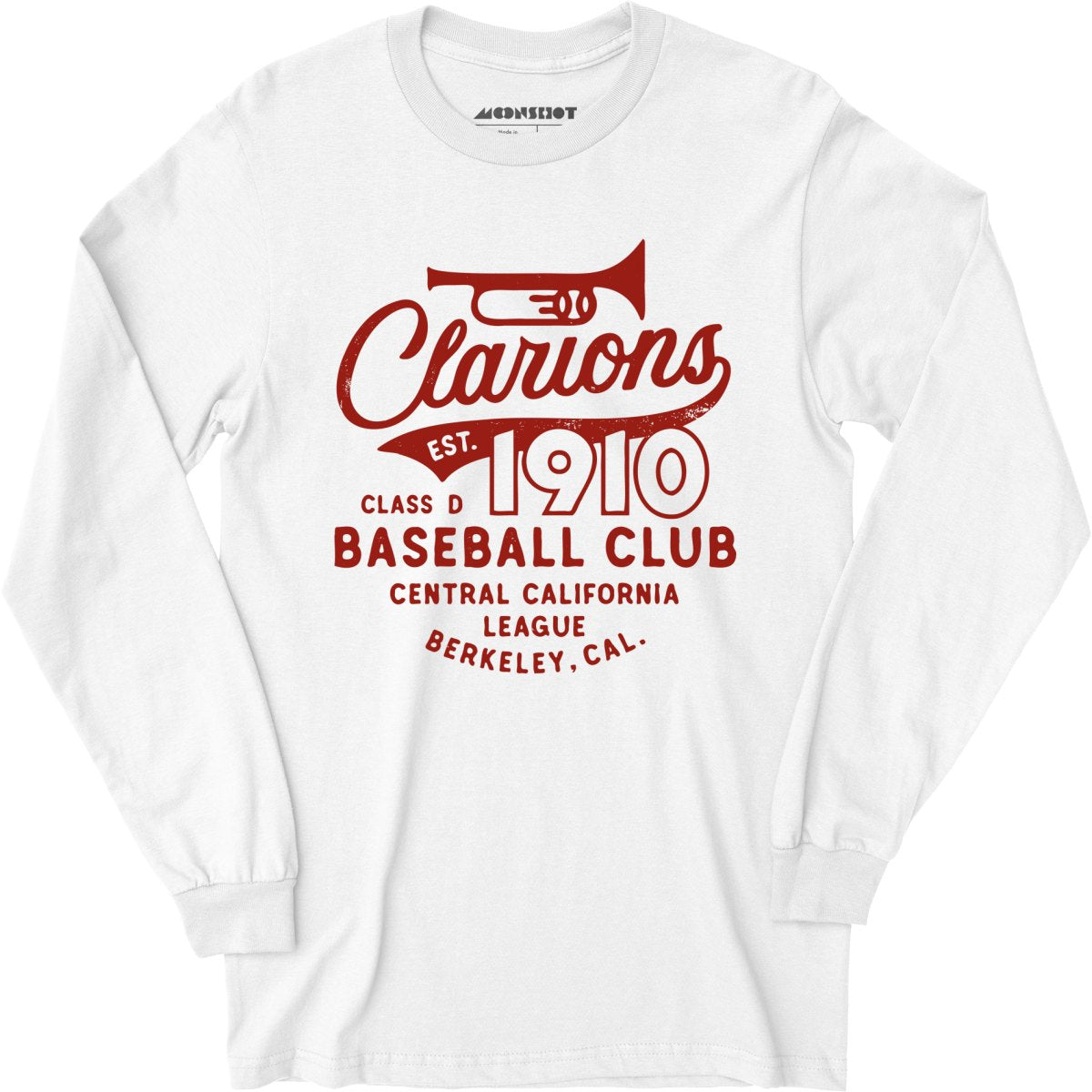 Berkeley Clarions - California - Vintage Defunct Baseball Teams - Long Sleeve T-Shirt
