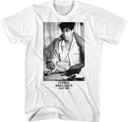 Black and White Cameron Photo Ferris Bueller's Day Off T-Shirt