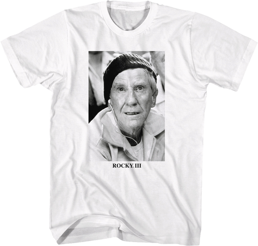 Black And White Mickey Photo Rocky III T-Shirt