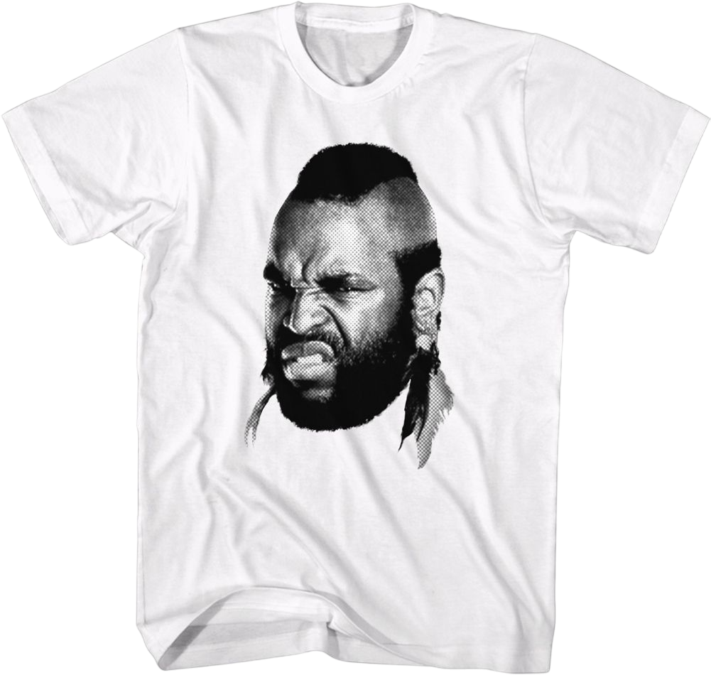 Black & White Photo Mr. T Shirt