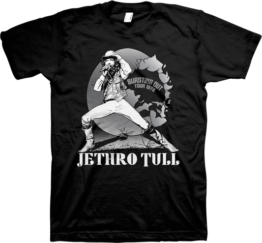 Bursting Out Tour 1978 Jethro Tull T-Shirt