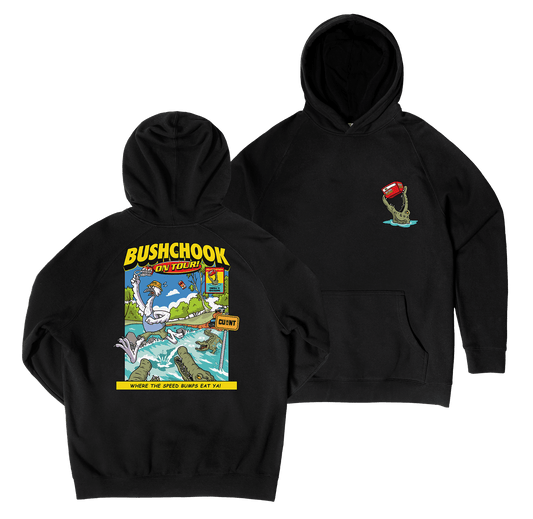 Chooks on Tour: Cahills Crossing Hoodie Black