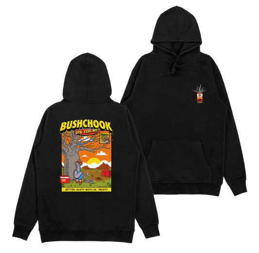 Chooks On Tour: Kimberley Hoodie Black