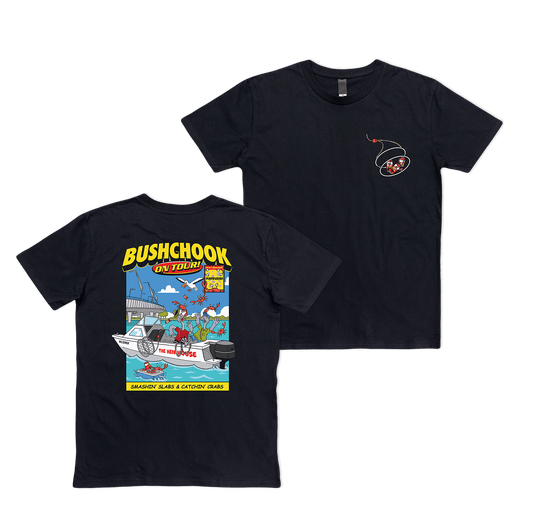 Chooks On Tour: Mandurah Tee Black