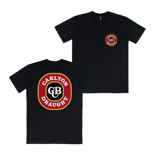 Carlton Draught Vintage Tee Black