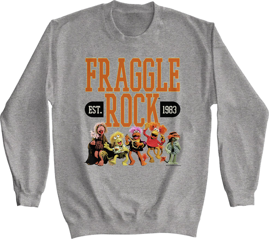 Cast Photo Est. 1983 Fraggle Rock Sweatshirt