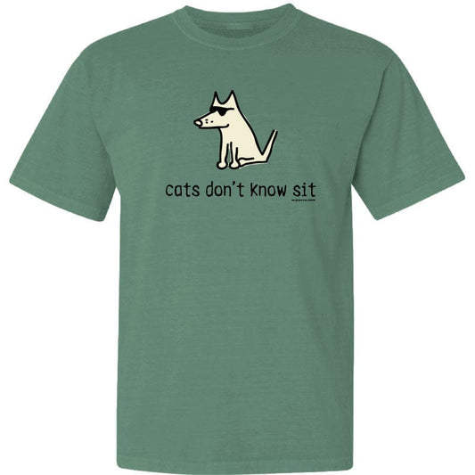 Cats Don't Know Sit T-Shirt - Classic Garment Dyed