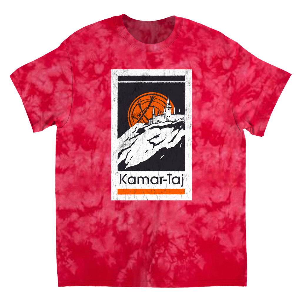 Kamar Taj Vacation Tour Tie-Dye T-Shirt