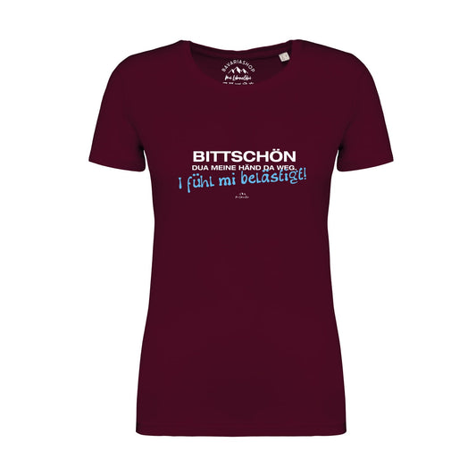 Damen T-Shirt "HÃ¤nd weg"