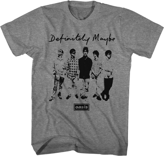 Definitely Maybe Photo Oasis T-Shirt