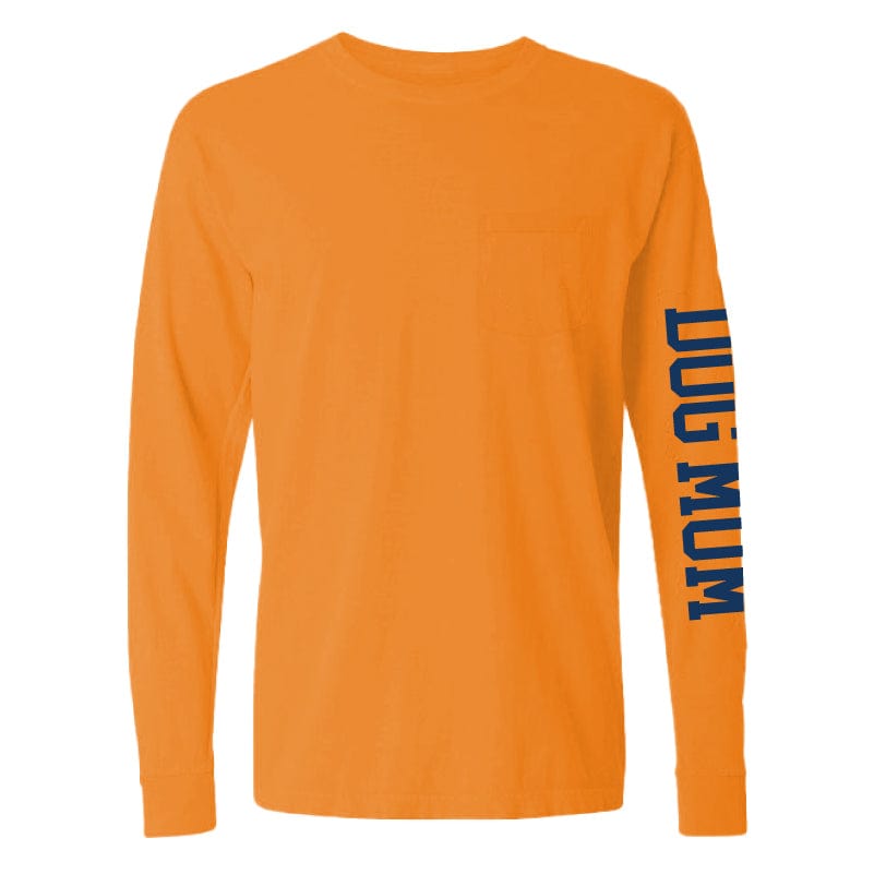 Dog Mom - Classic Long-Sleeve Pocket Tee
