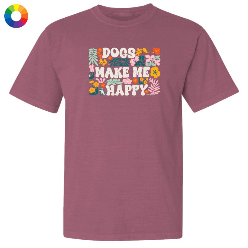 Dogs Make Me Happy - Classic Tee