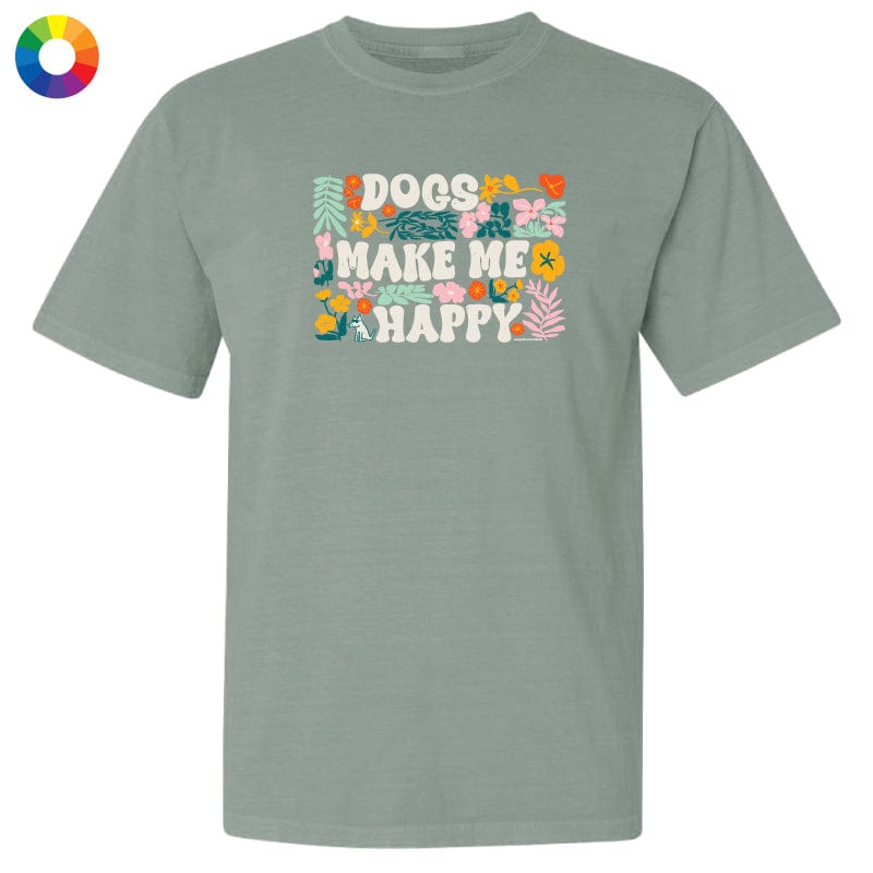 Dogs Make Me Happy - Classic Tee