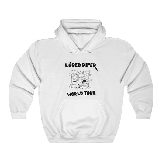 Loded Diper World Tour - Unisex Heavy BlendÃ¢â€žÂ¢ Hooded Sweatshirt - ALL COLORS