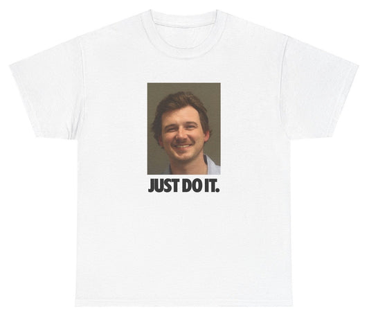 *NEW* Just Do It Morgan Wallen Chair Mugshot Tee