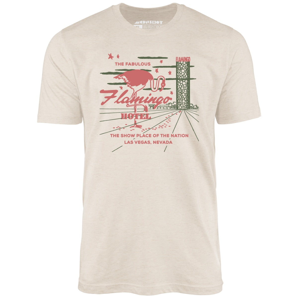 Flamingo Hotel v4 - Vintage Las Vegas - Unisex T-Shirt