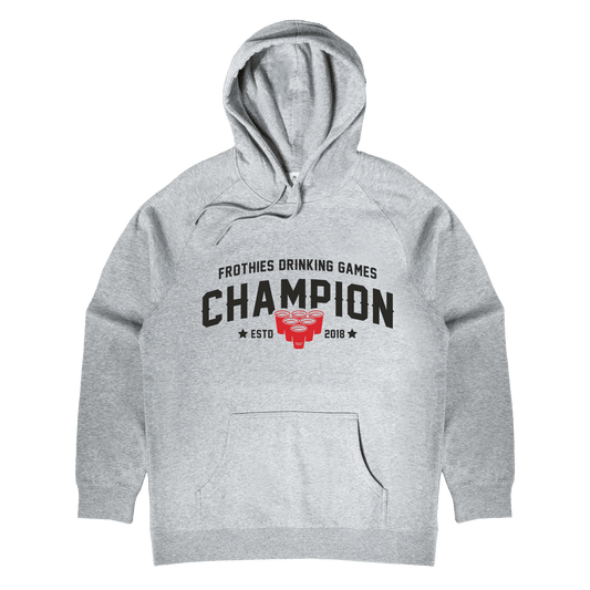 Frothies Champion Hoodie Grey