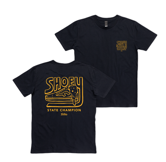 Shoey State Champion Tee Black