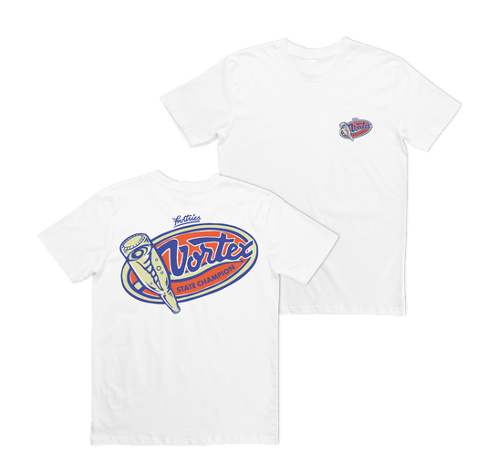 Vortex State Champion Tee White