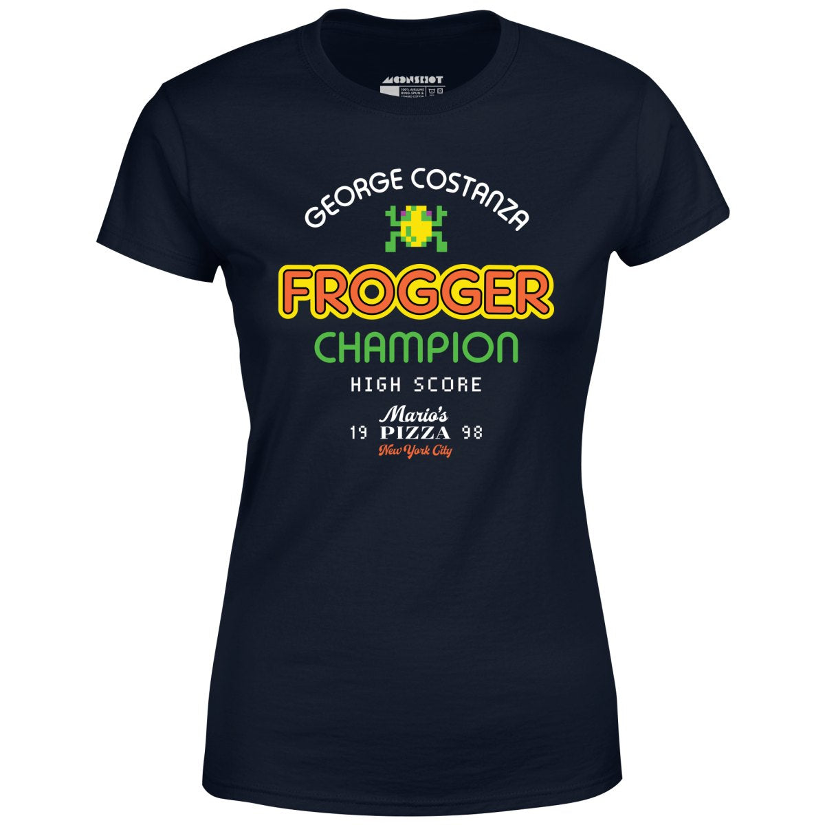 George Costanza Frogger Champion - Mario's Pizza - Women's T-Shirt