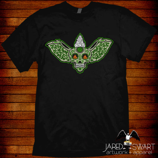 Gremlins T-Shirt Stripe Sugar Skull Calavera inspired by the 1984 classic movie