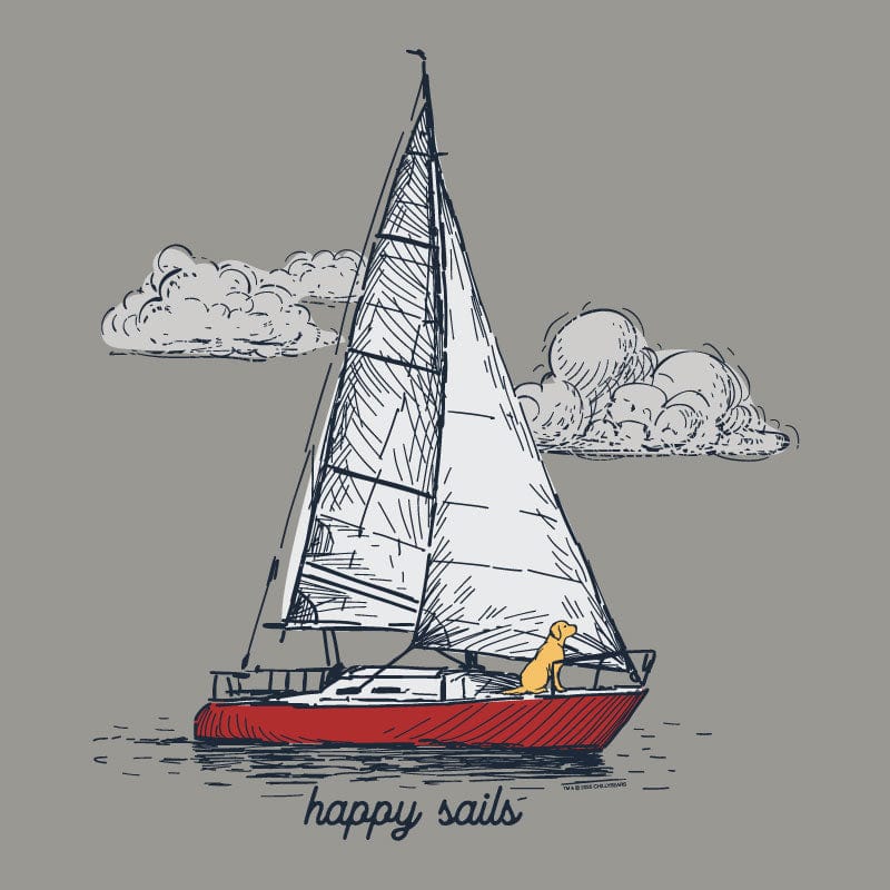 Happy Sails - Classic Long-Sleeve T-Shirt