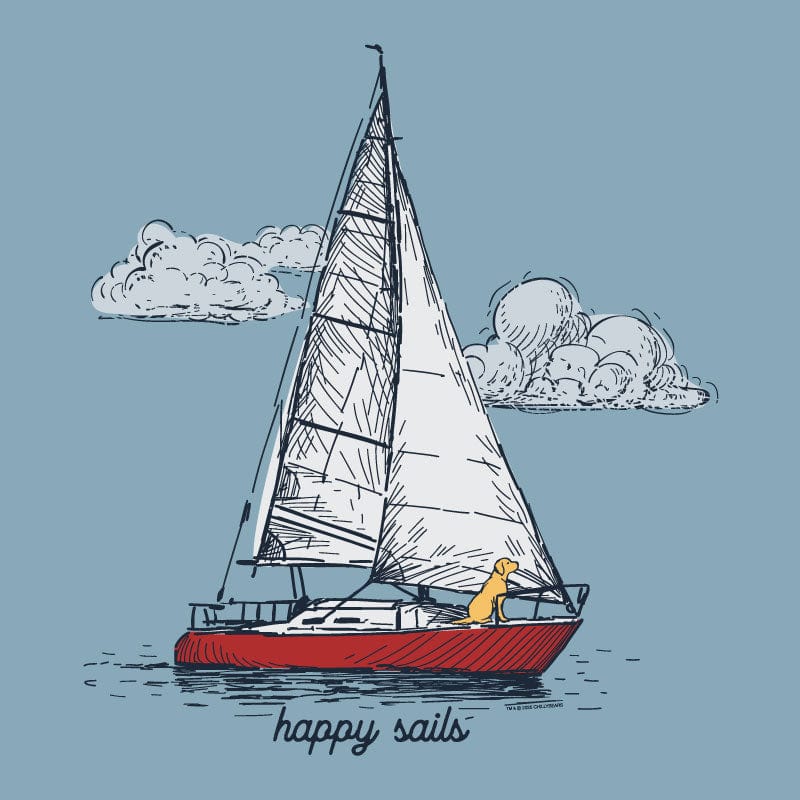 Happy Sails - Classic Long-Sleeve T-Shirt