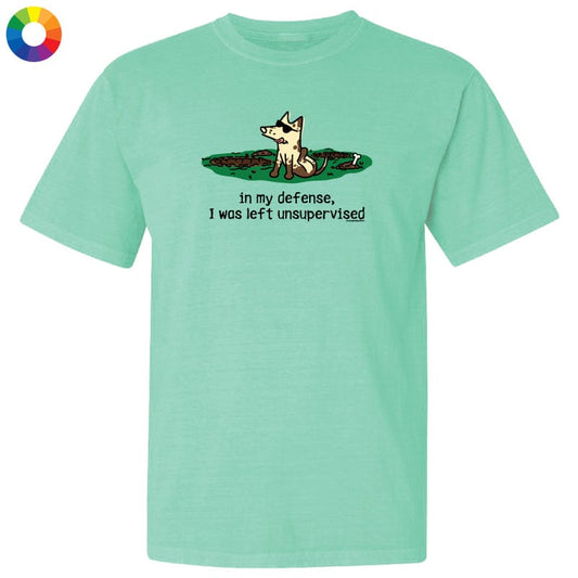 In My Defense I Was Left Unsupervised - Classic Tee