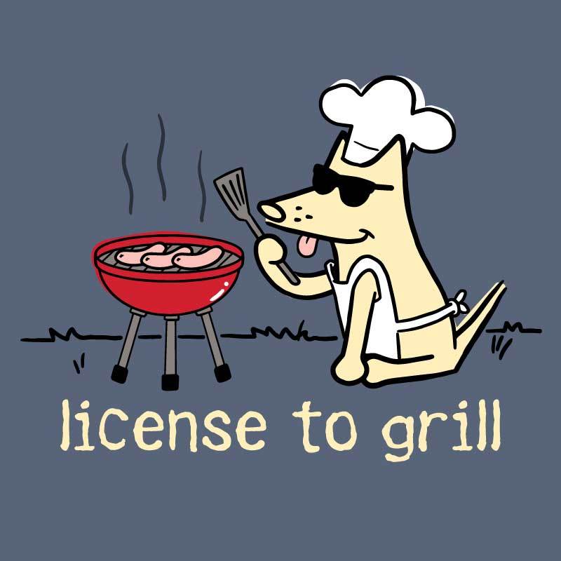License To Grill - Classic Tee