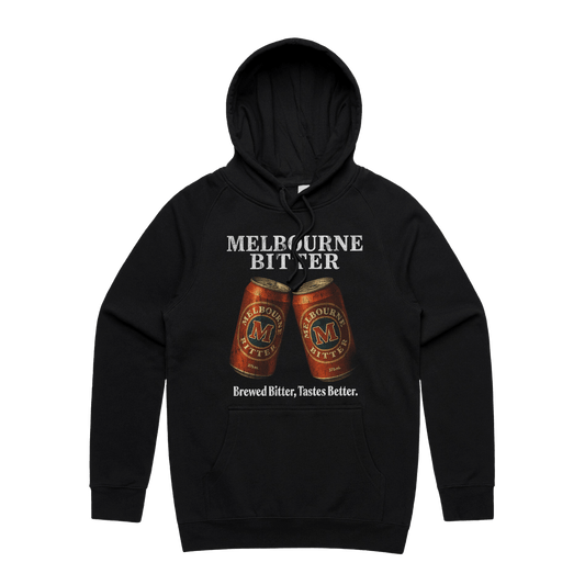 Melbourne Bitter Vintage Hoodie Black