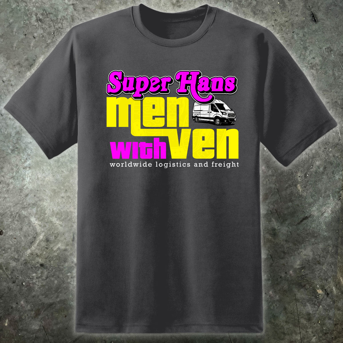 Peep Show Super Hans Men With Ven T Shirt
