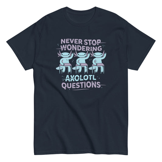 Axolotl Questions Men's Classic Tee