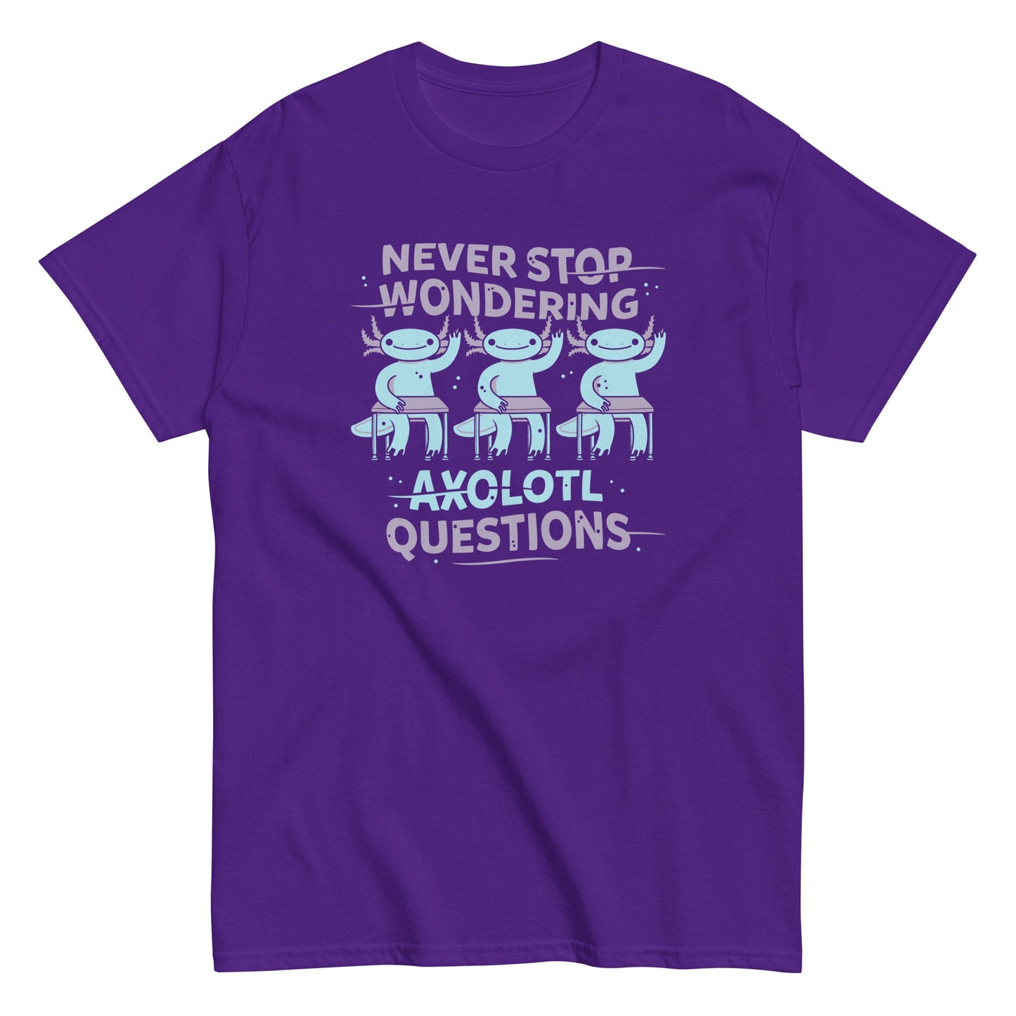 Axolotl Questions Men's Classic Tee