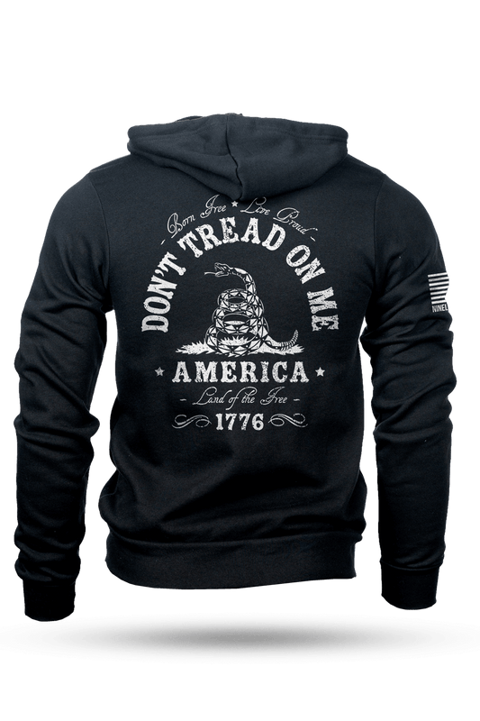 Don't Tread on Me - Men's Full-Zip Hoodie
