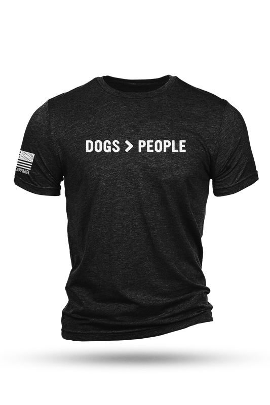 Dogs > People - T-Shirt
