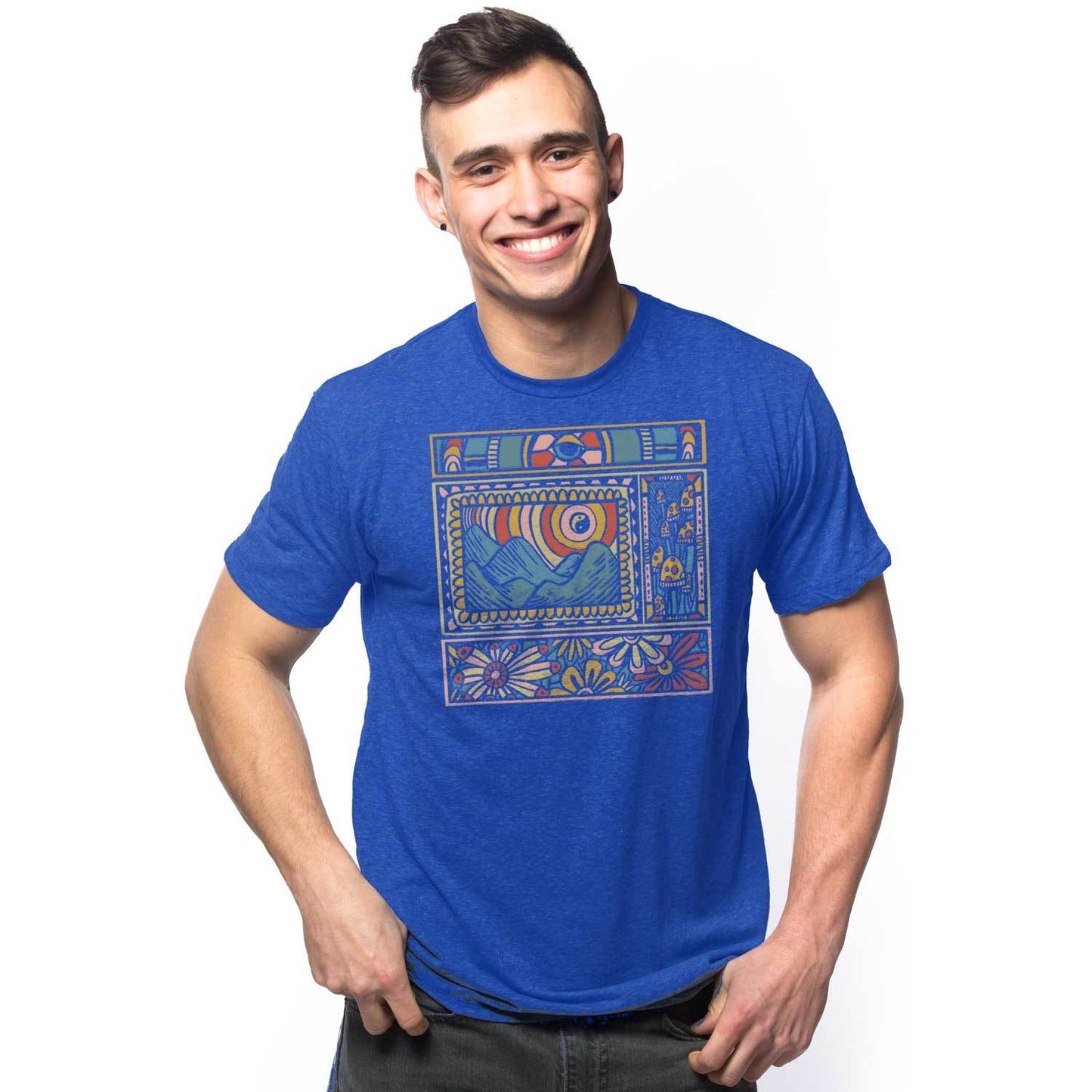 Trippy Nature T-shirt | Design by Dylan Fant