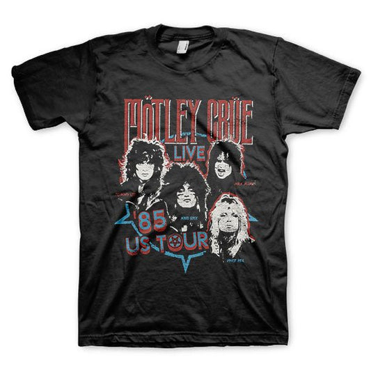 MÃƒÂ¶tley CrÃƒÂ¼e Ã¢â‚¬â„¢85 Live Tour Tee