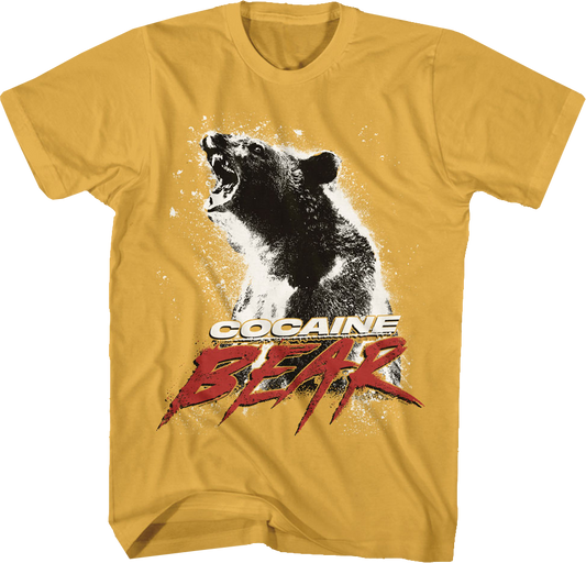 Movie Poster Cocaine Bear T-Shirt