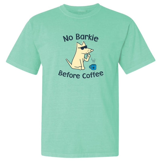 No Barkie Before Coffee - Classic Tee Style002