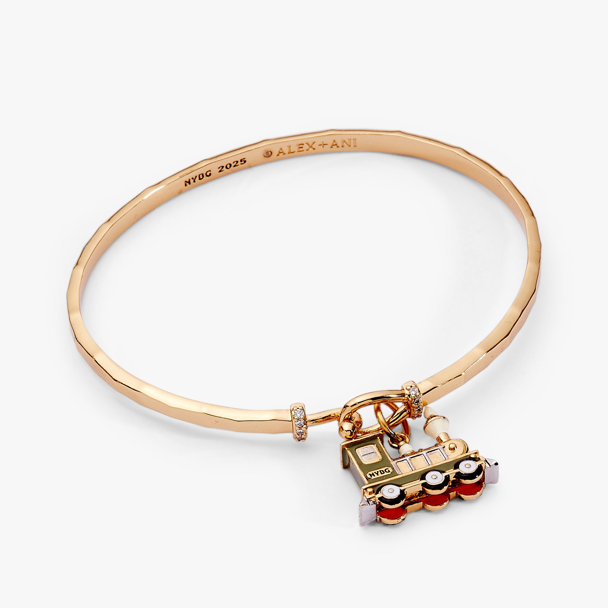 New York Botanical Garden® Holiday Train Tension Bangle