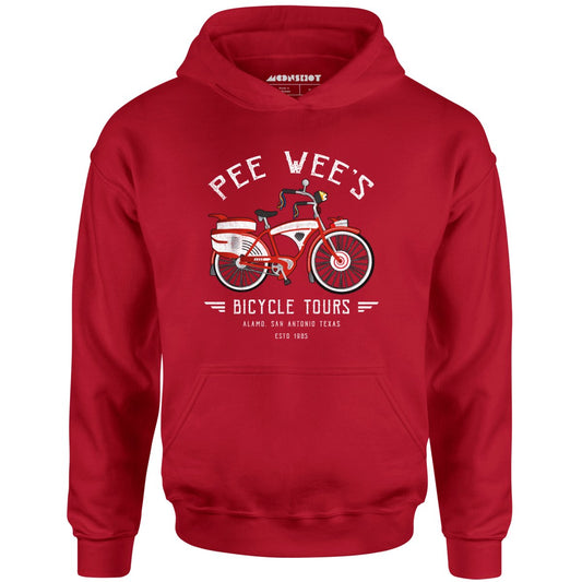 Pee Wee's Bicycle Tours - Unisex Hoodie