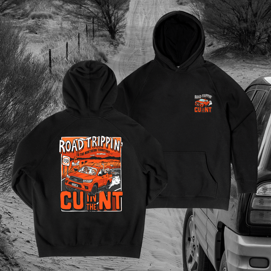 Road Trippin Hoodie Black